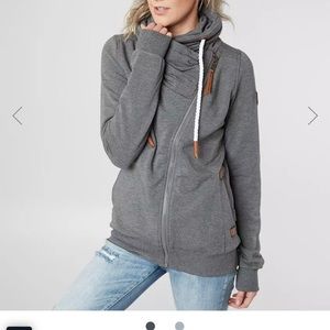 (2) Women’s Zip up light weight sweatshirts
